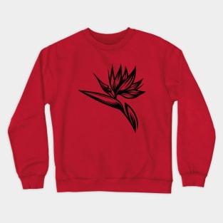 Bird of Paradise Flower Crewneck Sweatshirt